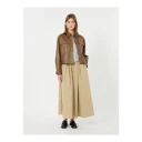Weekend Max Mara Dame Skjørt Beige L,