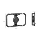 SmallRig 4299 Universal Håndholdt Smartphone Rig Ramme - MagSafe-kompatibel (62,5-87mm) - Svart