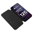 Motorola Moto G84 Flip-deksel Karbonfiber Svart