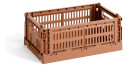 HAY Colour Crate S 17 x 26,5 cm Terrakotta