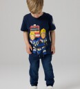 Name It Nmmarson Fireman Ss Nreg Top Box Mat   Navy   92