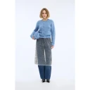 Munthe Dame Strikkevarer Blå 2XL,