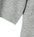 LMTD Nlflodet Ls Short Knit Noos - Grey - 134-140
