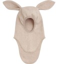 Huttelihut Balaclava Ears Cotton Fleece   Beige   50\12/24M