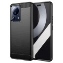 INCOVER Xiaomi 13 Lite Brushed Carbon Deksel - Svart
