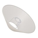 Basic Flat Lampeskjerm Hvit 30 cm