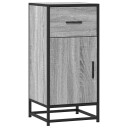  Skjenk grå sonoma 35,5x35x76 cm konstruert tre og metall 8721102840210