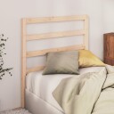 vidaXL Sengegavl 95x4x100 cm heltre furu