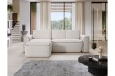 Ume 4 seters Sofa med Sjeselong   Hvit
