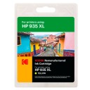 Kodak HP 935XL Blekkpatron 850 sider (Gjenbrukt) Gul