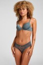Hunkemöller Brasiliansk truse V shape Mesh Blå