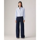 Levi"s® Ribcage Wide Leg H223 Shaded V   Blue   29 x 32