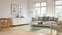 Wilton teppe   Livley gul Størrelse: 160 x 230 cm