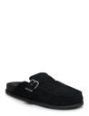 Tommy Hilfiger Bind Mule Washed Suede   Black   44