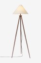 Ellos Home   Gulvlampe Spira   Brun