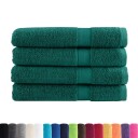 Premium håndklær SOLUND 4 stk grønn 100x200 cm 600 g/m2