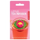 Kikkerland Lotus Teinfuser i rustfritt stål - Elegant blomsterdesign