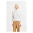 Armani Exchange Dame Strikkevarer Hvit L,