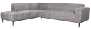 Trend Collection – Eden Venstre Hjørnesofa – Stengrå Elite