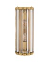 Amalfi vegglampe antikk messing