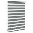  Sebragardin mørkegrå 115x100 cm stoff bredde 110,9 polyester