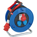 Blue Electric 30m Kabeltrommel 400V/230V Blå med 5x2,5 mm²