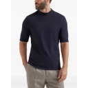 Brunello Cucinelli Herre Topper Blå 2XL,