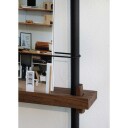 Moebe   Magazine Shelving 65 Hylle Smoked Oak/Black   Lampemesteren