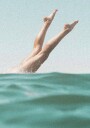 Summer Print Sea & Legs Plakat Plakat / 21x30cm