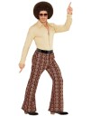 70 Talls Retro Damask Kostymebukse til Herre Strl 2XL