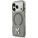 Karl Lagerfeld MagSafe Etui for iPhone 17 Pro Max med K Head Logo - Svart