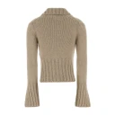 Khaite, Dame, Strikkevarer, Beige, XS,