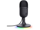 Trust GXT 234P Yunix USB Mikrofon med Kardioide og RGB-lys - Svart