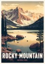 Rocky Mountain Plakat Plakat / 40x50cm