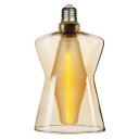 Nordlux Deco Cone E27 globepære 4,1W ravfarget