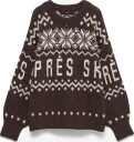 Vero Moda Vmmoritz Ls O Neck Pullover   CHOCOLATE TORTE   XL