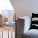 Dyberg Larsen Luna Bordlampe Hvit