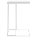 vidaXL Sidebord hvit 40x30x59 cm konstruert tre