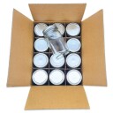 Kegland Haul Mason Jar 1000ml 12stk Sylteglass med bred åpning