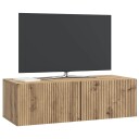  Vegghengt TV skap Artisan eik 98 x 41 x 30 cm Konstruert tre