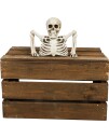 Skjelett Gjennom Bakken - Halloween Dekorasjon
