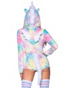 Comfy Unicorn Enhjørning Romper/Jumpsuit Kostyme til Dame