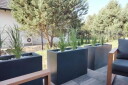 Selgro Design blomsterpotte MONUMO LUNGO GRANDE Antrasitt
