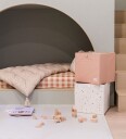 3 Sprouts Oppbevaringsboks 33 X 33 X 33 Cm Leire Onesize Oppbevaring Rosa
