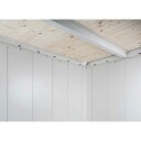BIOHORT REDSKAPSBOD NEO 2B DOBBELDØR SØLV METALLIC