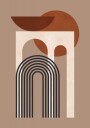 Geometric composition 3 Plakat / 100x150