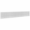 vidaXL Gabion med 3,5 mm wire og 5x2,5 cm nett 950x10x150 cm