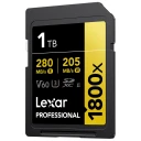 Lexar Professional Gold 1800x SD 280MB/s 1TB