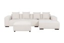Westerfeld Hjørnesofa 4 seter   Hvit