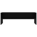 vidaXL TV-benk svart 120x40x40 cm sponplate